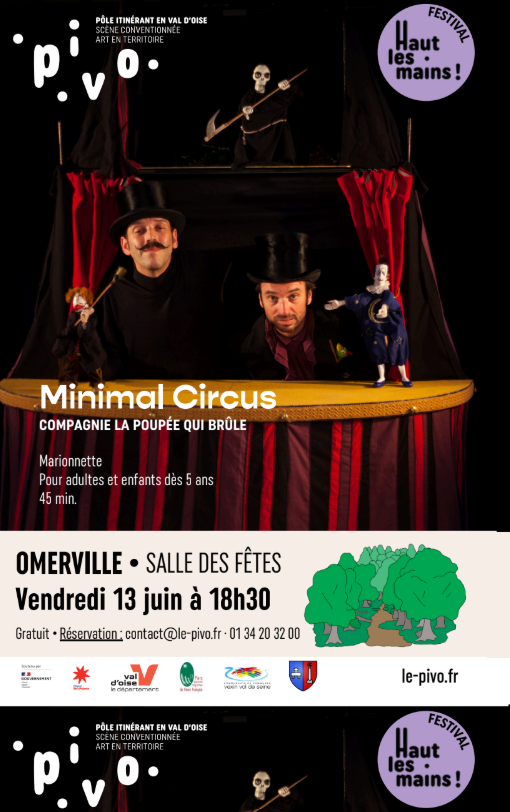 Spectacle marionettes PIVO Omerville spectacle marionnettes