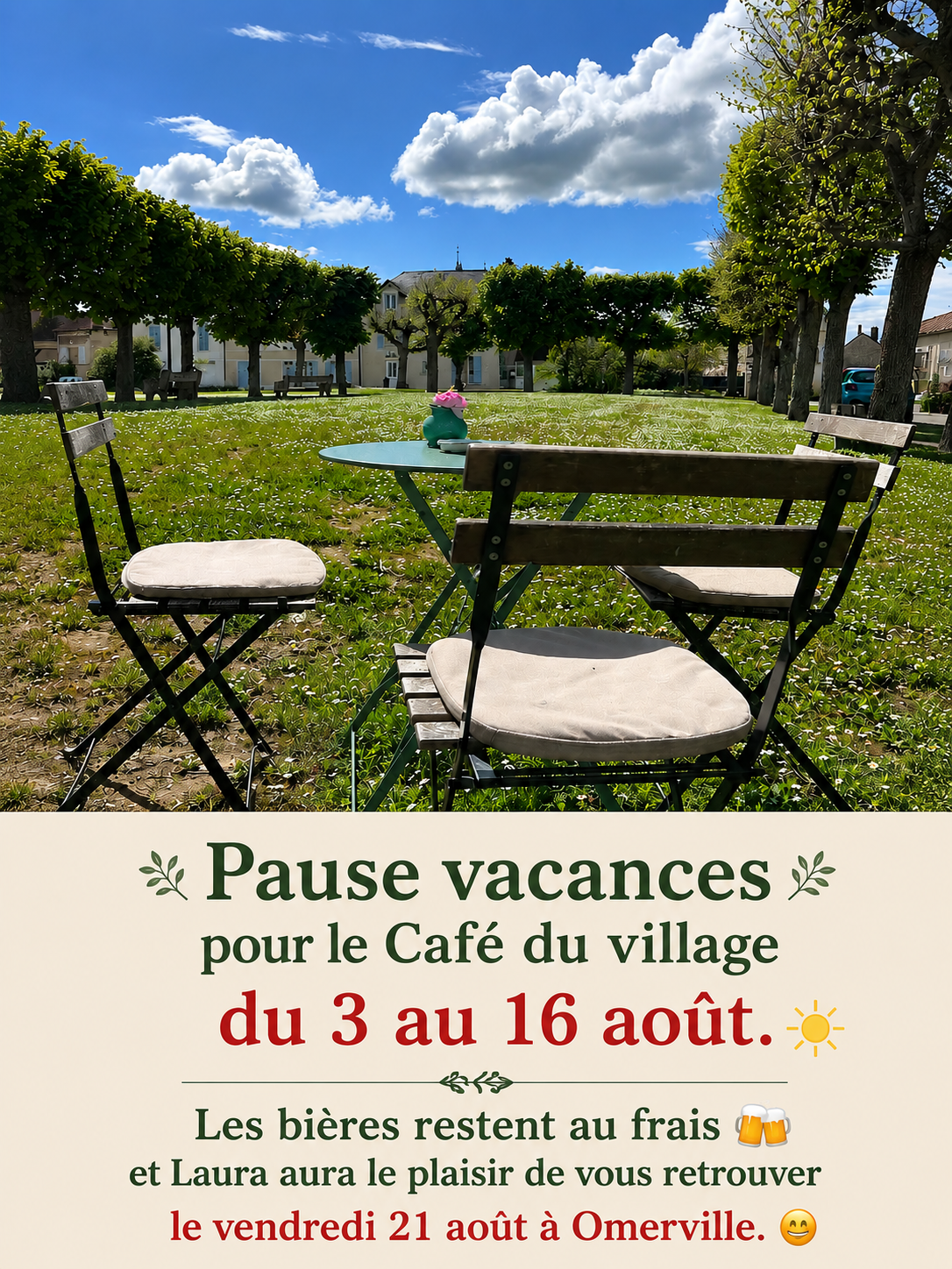 Pause vacances_Café du village
